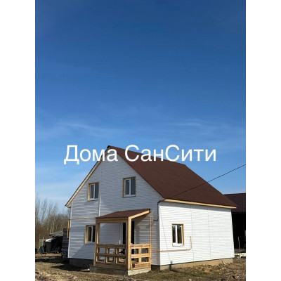 Дом 110 м2 в Гатчинском районе, деревня Руссулово